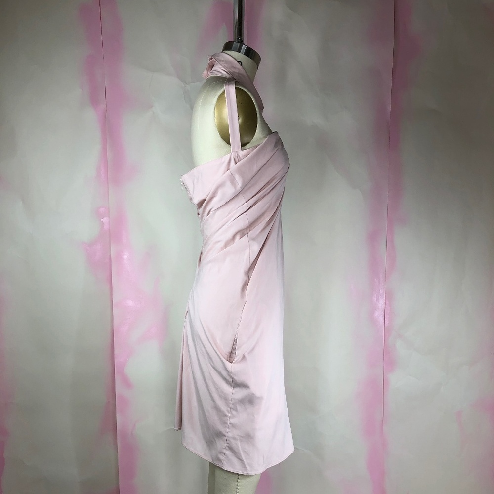 Saku New York Collar Linked Rose Quartz Dress Cut Out - Picture 5 of 6